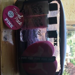 Pink travel pack